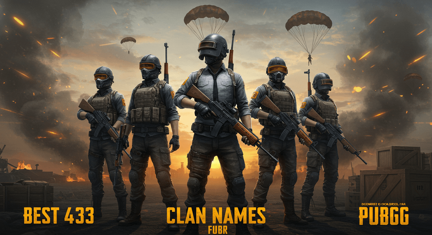 Clan Names for PUBG