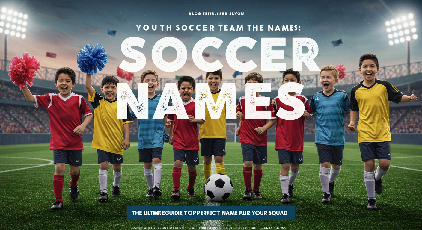 Youth Soccer Team Names