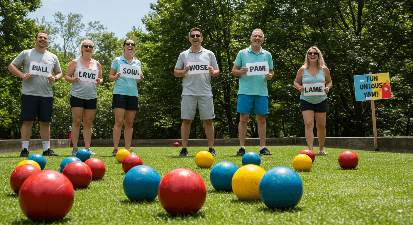 Bocce Ball Team Names