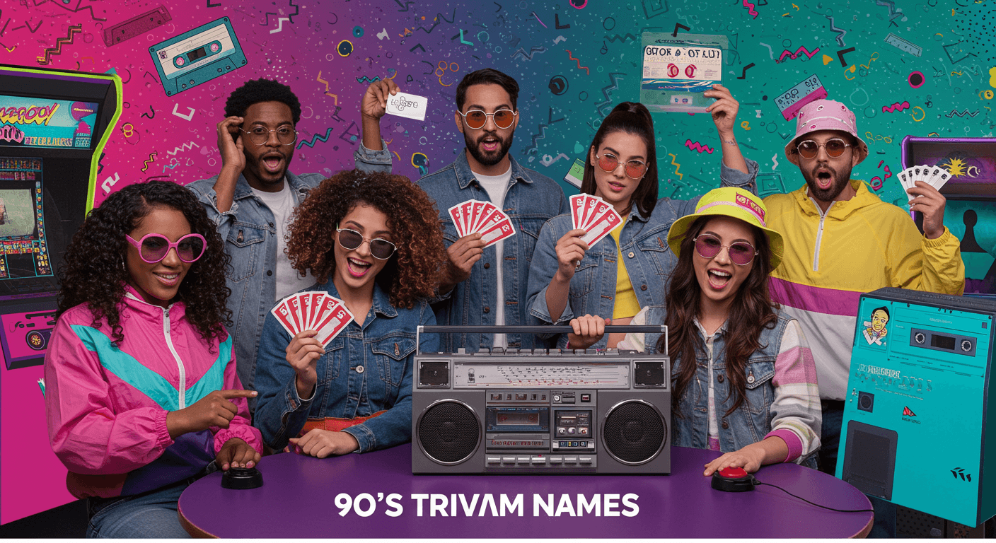 90s Trivia Team Names