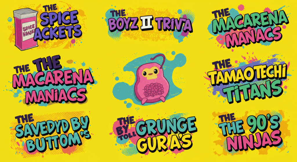 Funny 90s Trivia Team Names