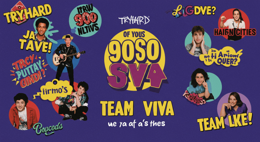 Tryhard 90s Trivia Team Names